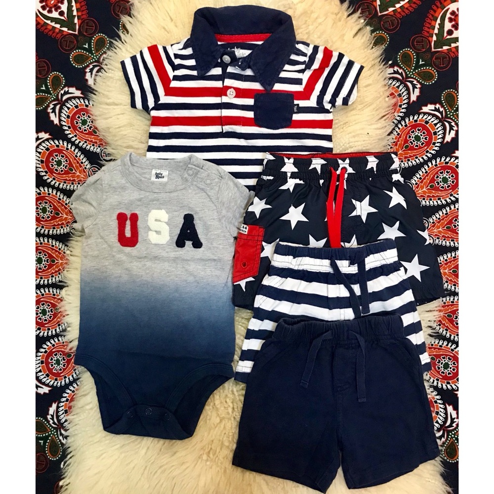 Bundle of 5 USA/America Theme Pieces